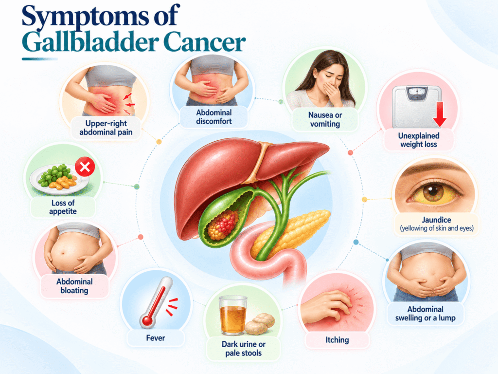 Symptoms of Gallbladder Cancer